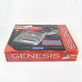 Sega Genesis Sonic 2 Console (Model 2) - Bundle Box - Includes AV Cable TESTED 