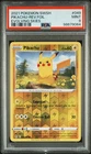 2021 POKEMON SWORD & SHIELD EVOLVING SKIES #049 PIKACHU-REVERSE FOIL PSA 9