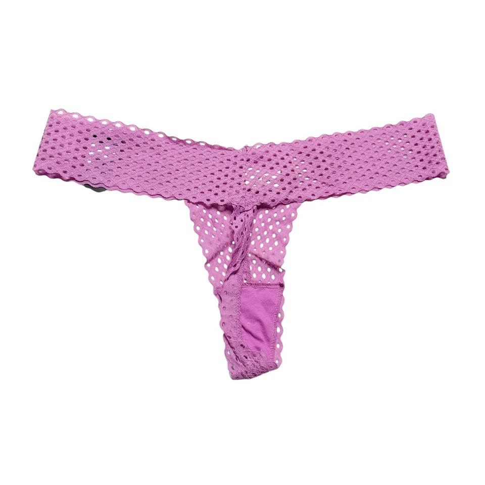 Tanga Frederick's of Hollywood Abby Rose Malla Crocus Talla 1X Foto 2 de 4