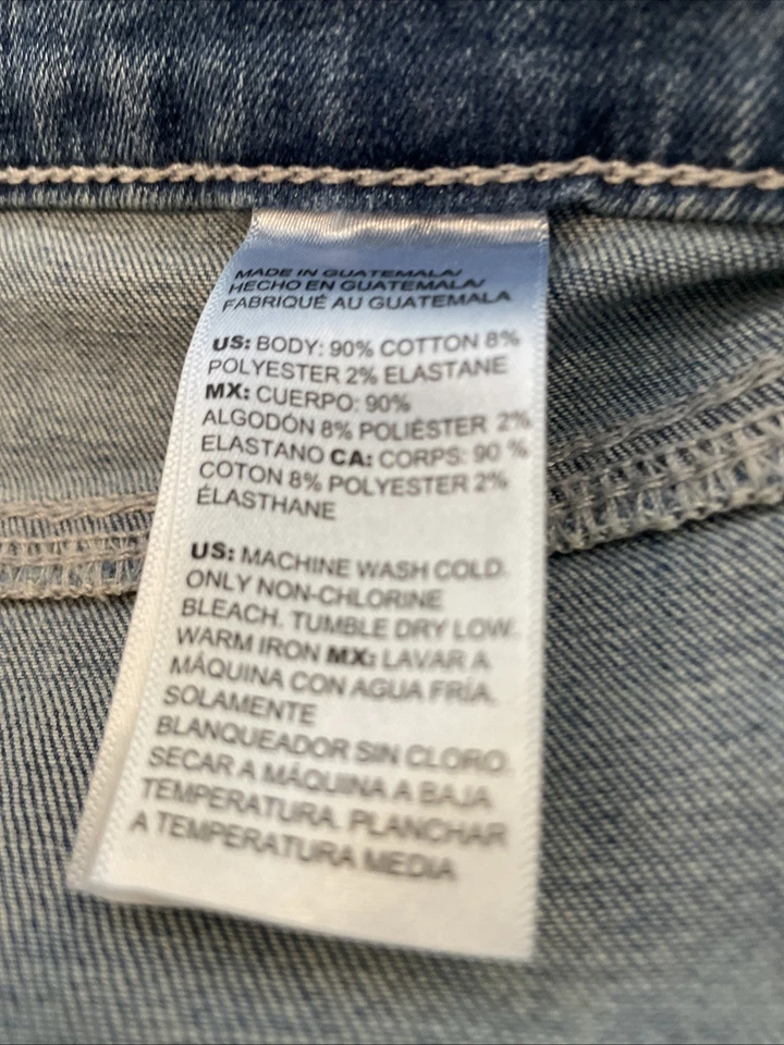 Pantalones de mezclilla al tobillo Chicos So Slimming Girlfriend preciosos azules lavados talla 3,5 Foto 4 de 4