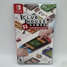 Clubhouse Games 51 Worldwide Classics (Nintendo Switch, 2020) ✅ TESTED