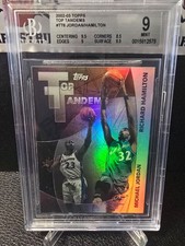 2002-03 Topps Top Tandems JORDAN/HAMILTON #TT6 BGS 9 MINT