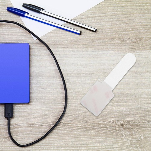 10 Pcs Drahthalter Reisen Kabel-Organizer Für Den Schreibtisch Kabelumwicklung - Afbeelding 4 van 12