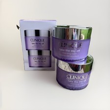 Clinique Take The Day Off Cleansing Balm Jumbo 2xPOIDS 8.5 Oz /250m each NIB .