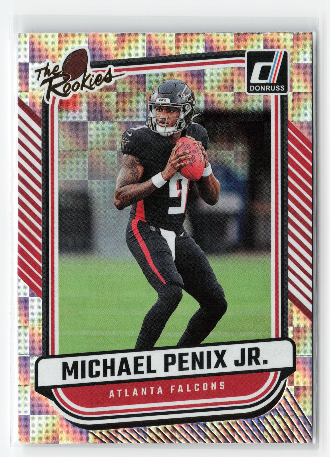 MICHAEL PENIX JR. #TR-2 2024 PANINI DONRUSS FALCONS THE ROOKIES