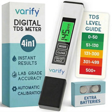 Instant 4-In-1 TDS Meter Digital Water Tester for Drinking Water  Accurate