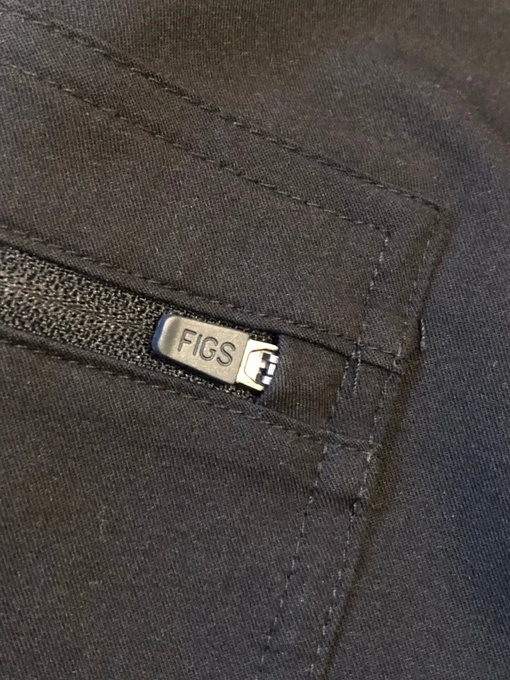 Pantalones Médicos FIGS Colección Técnica Negro XS Extra Pequeño PO#2266 m151 Foto 2 de 4