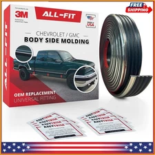 Replacement Side Molding Trim fits 1988-99 Chevy/GMC Truck Old Body Style 26 Ft