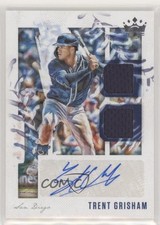 2020 Panini Diamond Kings DK Material Signatures Trent Grisham Auto 01ab