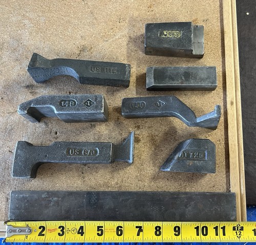 Lot of Bucking Bars Aviation Tools Aircraft Aluminum Riveting Brace Bars