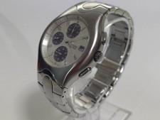 CITIZEN EXCEED Eco-Drive B560 Solar Chronograph Silver Wrist 17 cm Watch