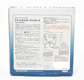 Sega Dreamcast Controller Clear Visual Memory Set Box Tested Rare 2001 LE Japan
