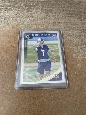 2018 Donruss Press Proof Silver #399 Daniel Carlson - RC # D /100