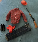 1964 Vintage Outfit "Goin' Hunting" Ensemble (set #1409) for Mattel's Ken doll.