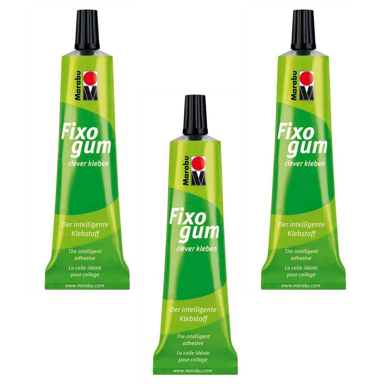 Colle Rubber Cement Fixogum Marabu l'adhésif de montage d'excellence pour maquettes et art
