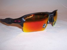 New Oakley Sunglasses FLAK 2.0 XL OO9188-E8 BLACK/PRIZM RUBY AUTHENTIC 9188