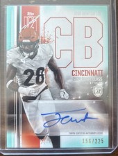 2024 Topps Signature Class JOSH NEWTON RC Rookie Auto Bengals Autograph /225