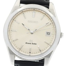 SEIKO Grand Seiko SBGG003/8N65-8000 Date Silver Dial Quartz Men's Watch_948725