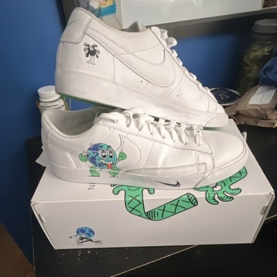 Size 10 - Steven Harrington x Nike Blazer Flyleather QS Low  display picture 3