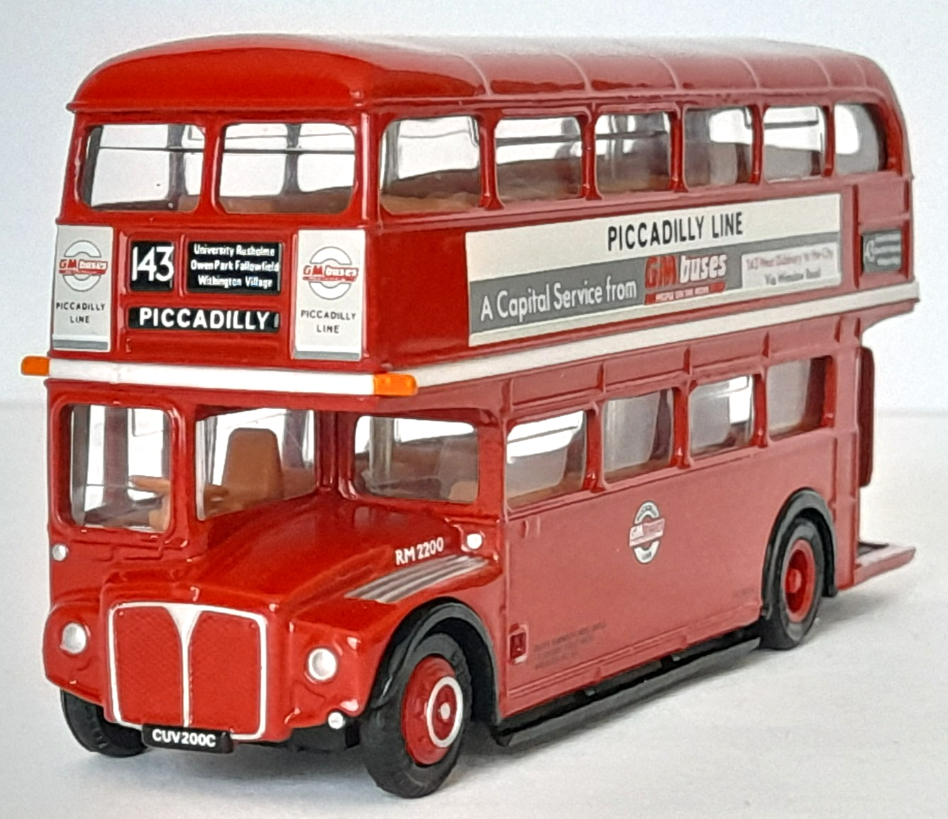 EFE 15624 AEC Routemaster Double Deck Bus - Greater Manchester GM Buses