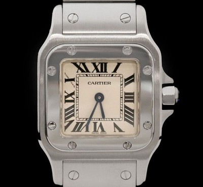 Cartier Santos Galbee Stahl 24 mm W20056D6 141624887