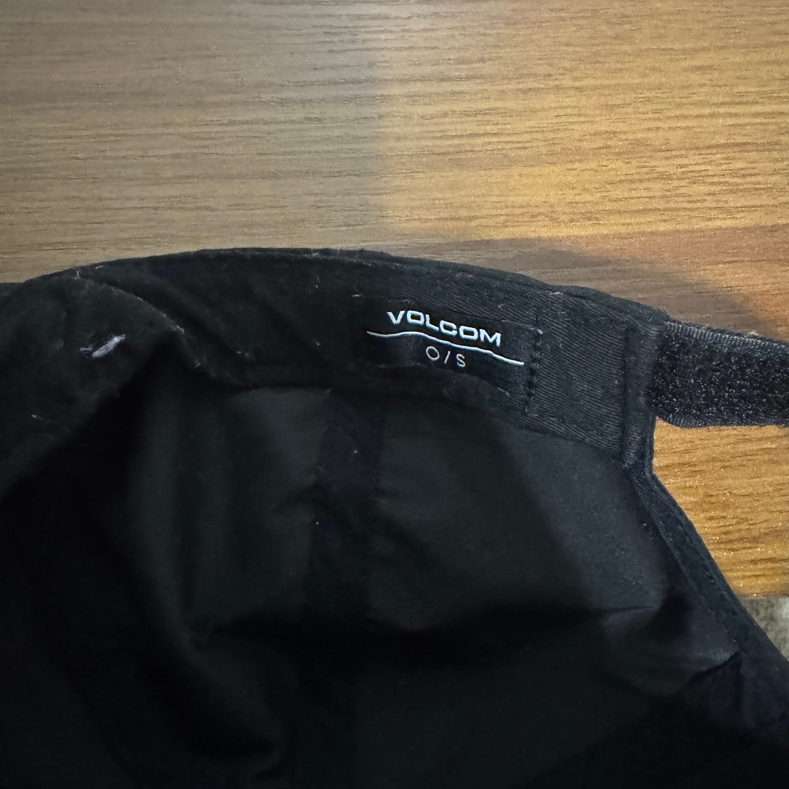 Volcom Black 5 Panel Adjustable Strapback Hat - image 6