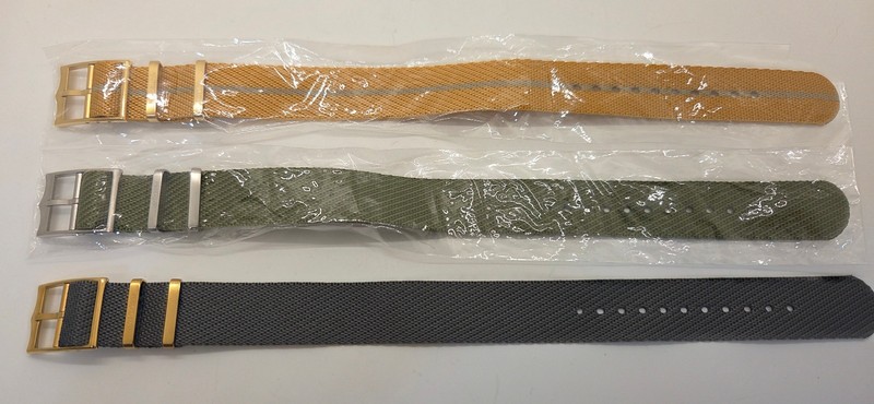 Watch Band,Strap,Bracelet Lot #2 Assorted MISC Types and Sizes 20 mm NOS