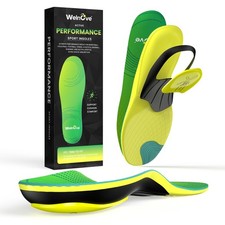Lightweight Running Sport Insoles for Men Women - Shock Absorption  Cushioni...
