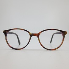 Chelsea Morgan CMM 7002 Multi Color Tortoise Round Eyeglasses 48-17-135 Purple
