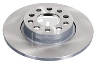 2X Febi Bilstein Bremsscheibe 43880 FüR Alfa Romeo Passend FüR Fiat Jeep