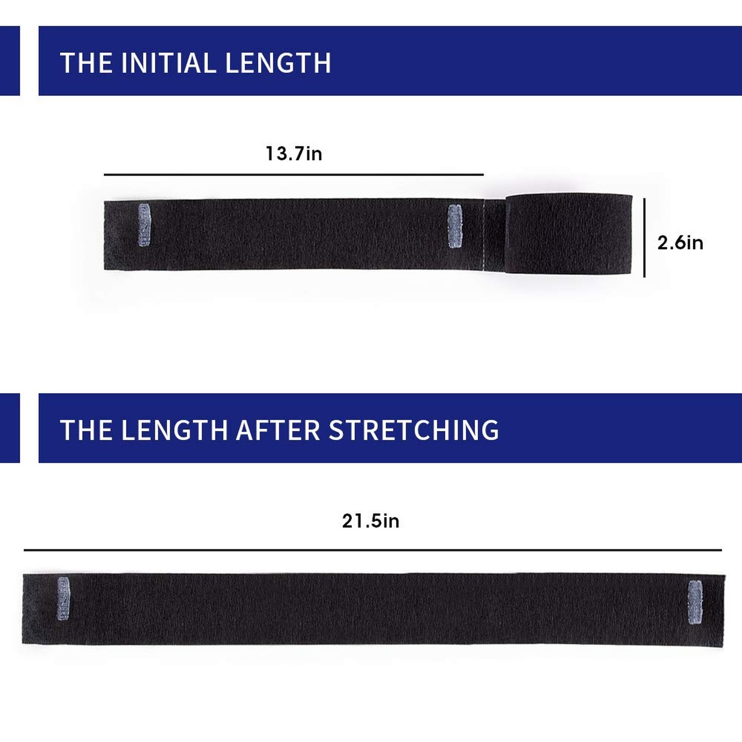 Disposable Paper Barber Neck Strips - 5 Rolls 500 Strips Black Professional S...