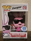 Funko Pop! Ad Icons Energizer Bunny (Flocked)  #73 Funko Exclusive W/Protector