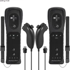 Built-in Motion Plus Wii Remote & Nunchuck Controller for Wii Wii U Console