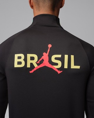 Nike Air Jordan Brazil Strike Dri-Fit Soccer Knit Drill Top IQ3293