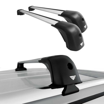 Roof Racks Cross Bars for Jeep Cherokee 2014-2023 Aluminium 220lb Silver