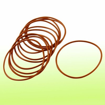 10 Pcs Red Silicone O Ring Oil Seals Gaskets Washers 70mm x 2.5mm  #bv