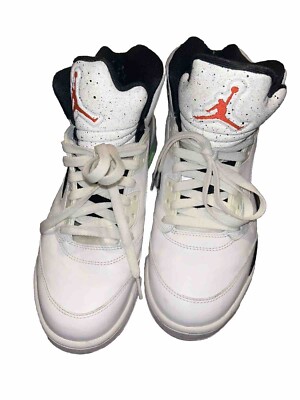 Nike Air Jordan 5 Retro Poison Green 136027-115 Men display picture 1
