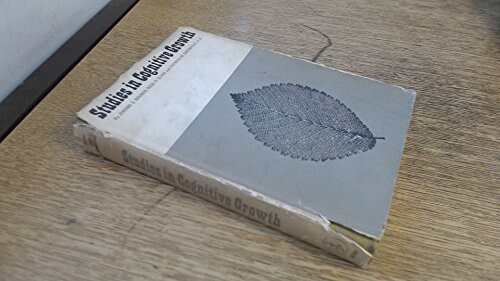 Studies in Cognitive Growth Hardcover Bruner