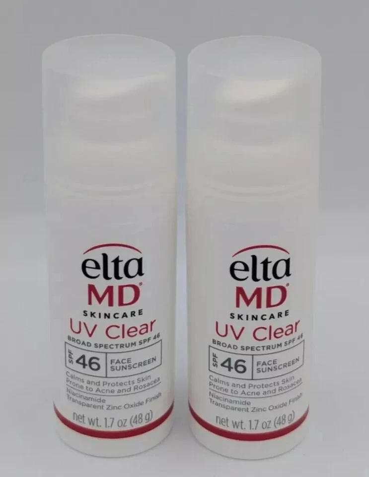 2 EltaMD UV Protector Solar Facial Transparente FPS 46, Protector Solar Sin Aceite, Óxido de Zinc, EX 02/27 Foto 3 de 4
