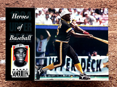 Manny Sanguillen 1994 Upper Deck All-Time Heroes Heroes Of Baseball #224 Pirates