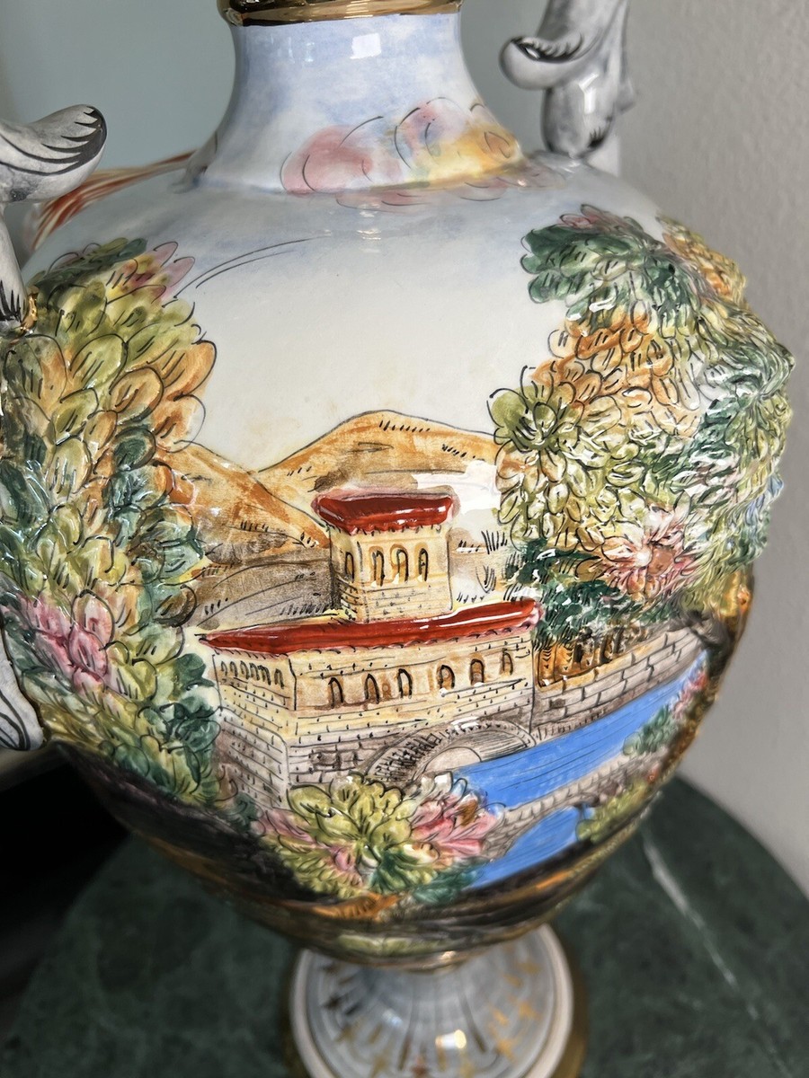 Collection CAPODIMONTE Made in Italy 22”high Large Art