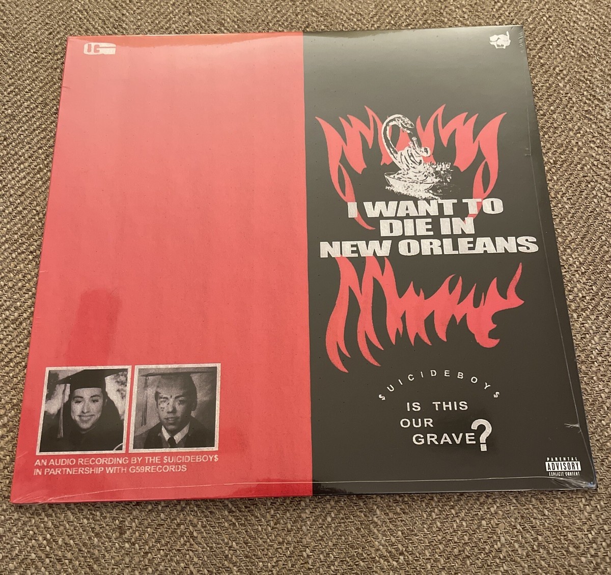 Suicideboys I Want To Die In New Orleans Vinyl Red Black Split New
