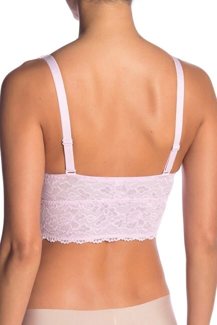 Curvy Couture High Apex Perfect Lace Bralette #1060 Pink XL & 2XL Fits to H Cup - Image 2 of 3