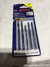 BOSCH T500 T-SHANK JIG SAW BLADE SET OF 5 BRAND NEW BLADES