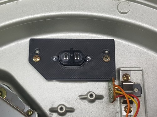 Kit alimentazione esterna IEC per giradischi Technics SL 1200 1210 MK2 MK3 MK5 - Afbeelding 8 van 19