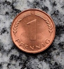 1 Pfennig 1950 G Kursm&uuml;nze Bundesrepublik Deutschland - Top Pr&auml;gefrisch !