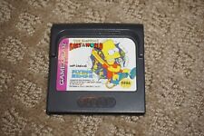 Simpsons: Bart vs. The World (Sega Game Gear, 1993) for sale Simpsons: Bart vs. The World (Sega Game Gear, 1993) for sale