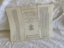 580 Civil War Cheesebrough Pattern 8 Cartridge Boxes Ordnance Receipt Petersburg