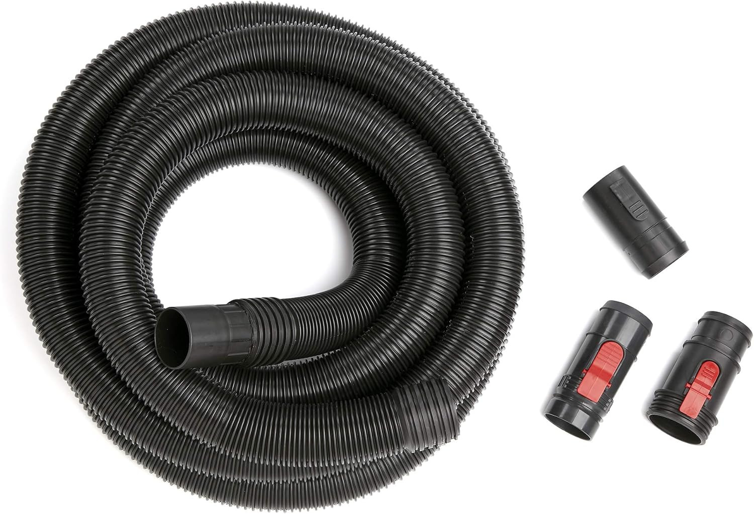 CRAFTSMAN 2-1/2" x 20FT POS-I-LOCK Wet Dry Vac Hose Kit, Fits Most Shop Vacuums