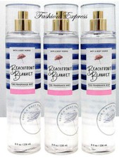 BATH BODY WORKS BEACHFRONT BLANKET BODY MIST SPRAY 8 FL OZ LOT OF 3 PCS